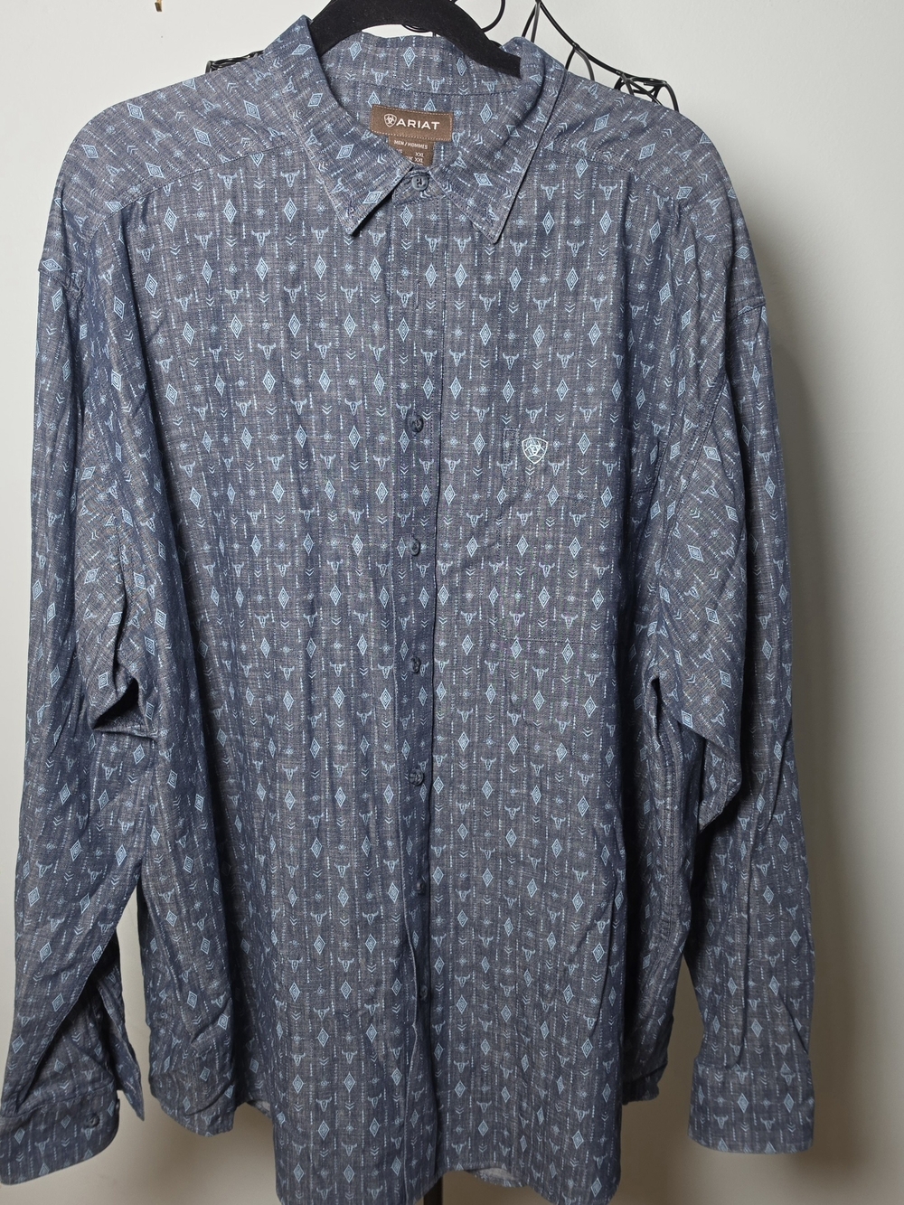 Ariat Grata II Western Print Shirt Men's XXL